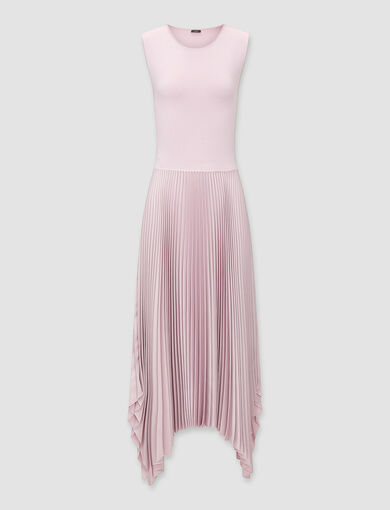 Knit Weave Plissé Dera Dress – Shorter Length